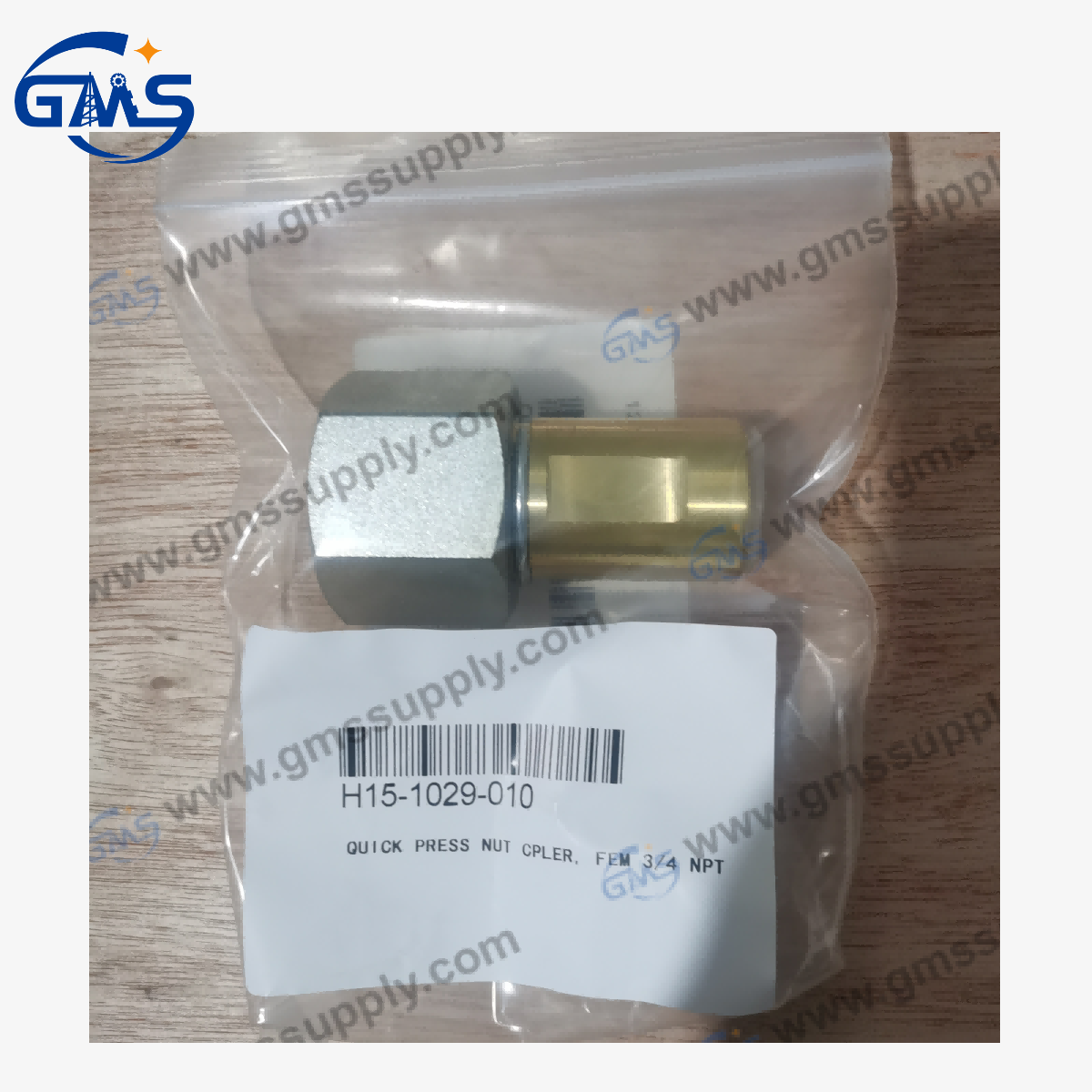 H15-1029-010 Quick Press Nut Cpler